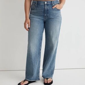 Madewell Classic Blue Wide Leg Jeans